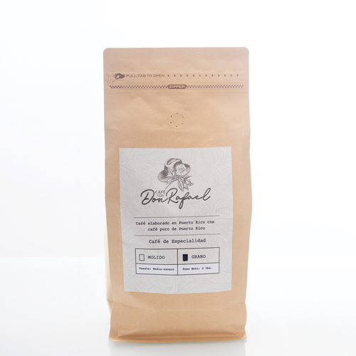 Café 100% Arábico en granos 2 libras