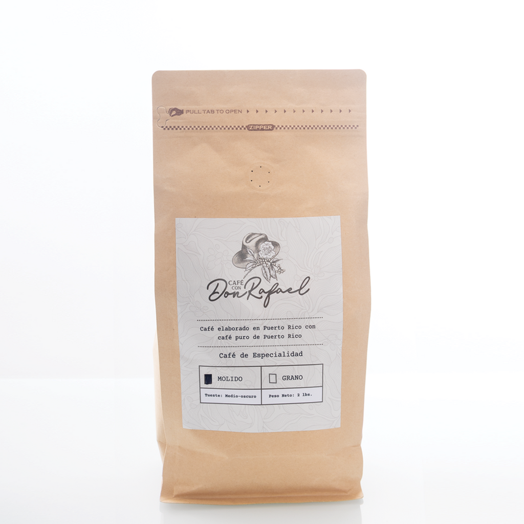 Café 100% Arábico molido 2 libras