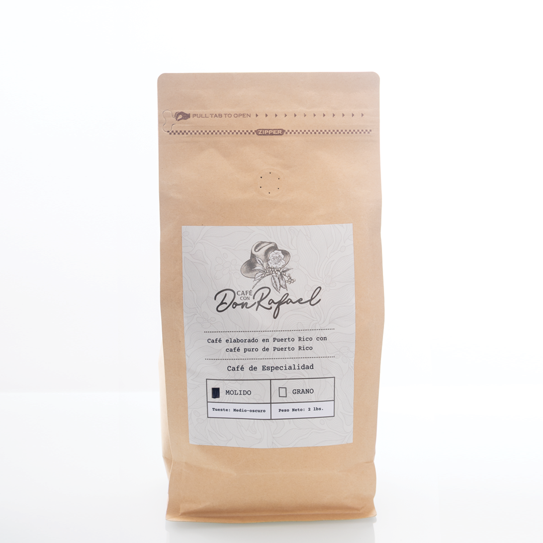 Café 100% Arábico molido 2 libras